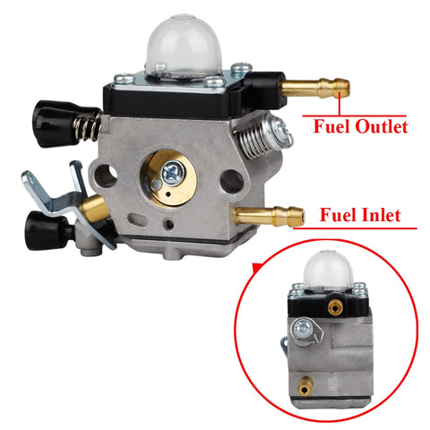 HUZTL BG85 carburetor kit with parts for seamless performance on STIHL SH85 and SH55 models.