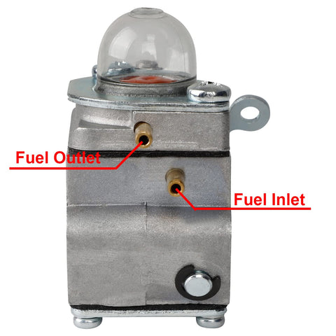 HUZTL carburetor for Murray and Remington trimmers for smoother running