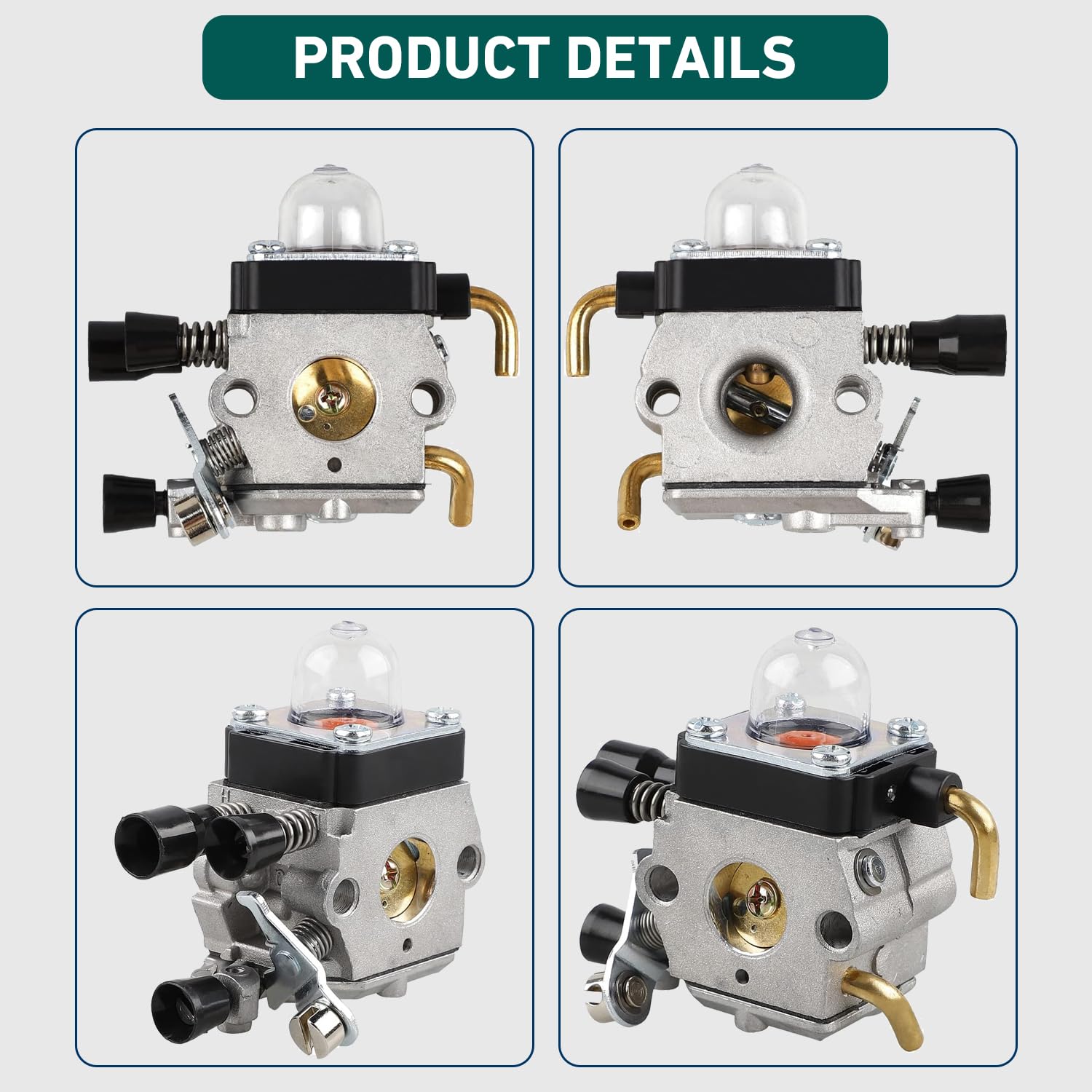 HUZTL service kit with spark plug and pre-filter for smoother starts.