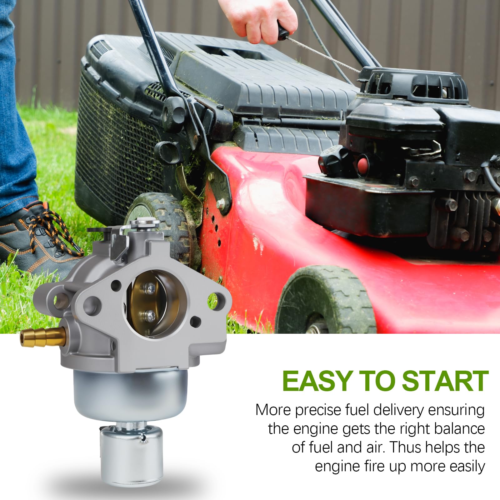 HUZTL Courage 18hp carburetor for SV600 series delivers steady power delivery