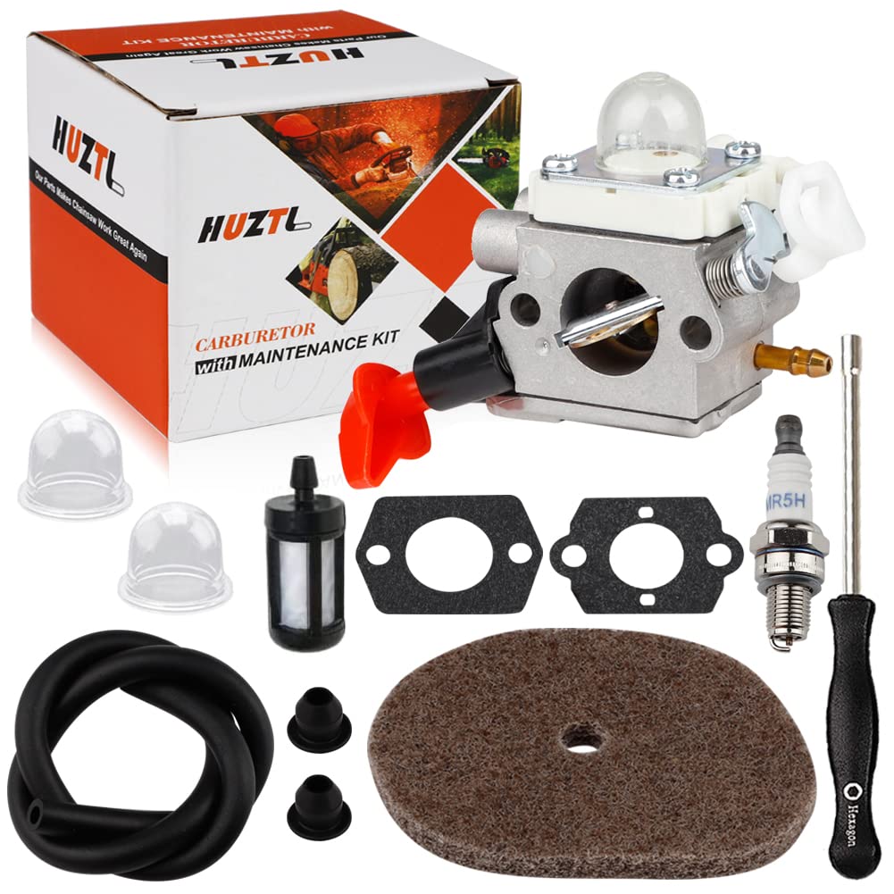 HUZTL FS56RC carburetor close-up for reliable trimming performance
