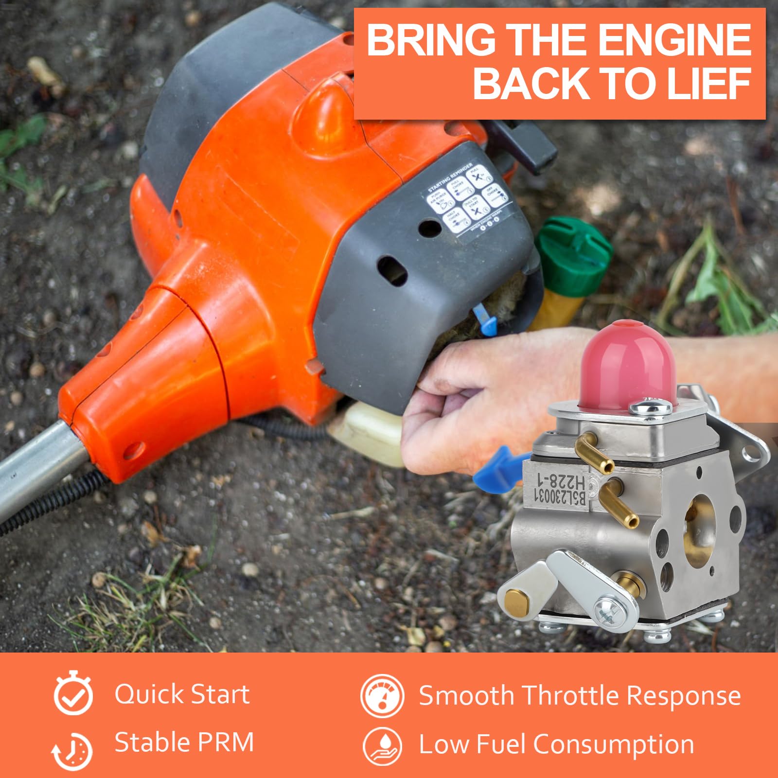 HUZTL fuel line kit for durable connections and steady fuel delivery.