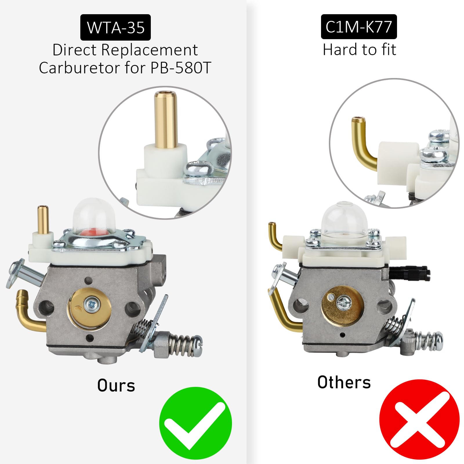 HUZTL fuel system kit components arranged for reliable fuel delivery