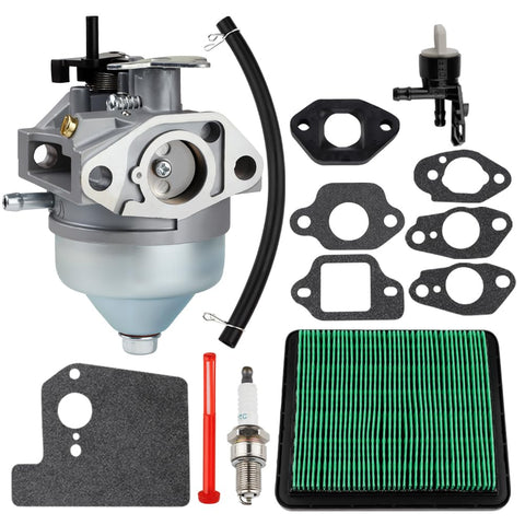 GCV160 engine compatibility visual shows seamless fit with HUZTL carburetor for smooth operation.