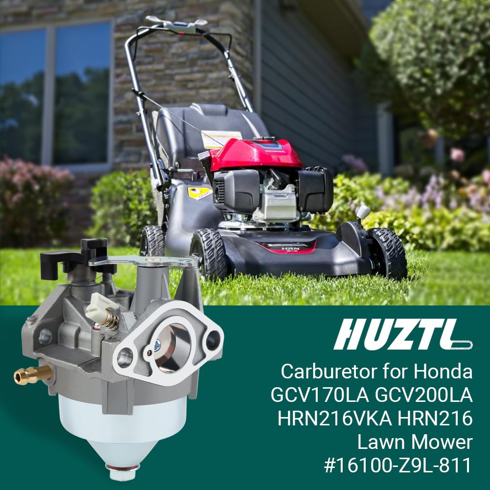 HUZTL HRN216LA carburetor kit compatibility for Honda lawn mowers