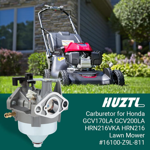 HUZTL HRN216LA carburetor kit compatibility for Honda lawn mowers