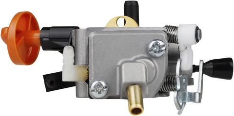 HUZTL kit installed on STIHL trimmer for quick, field-ready maintenance