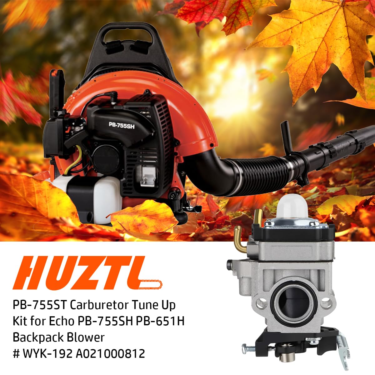 HUZTL PB-755ST air filter for cleaner operation and longer life