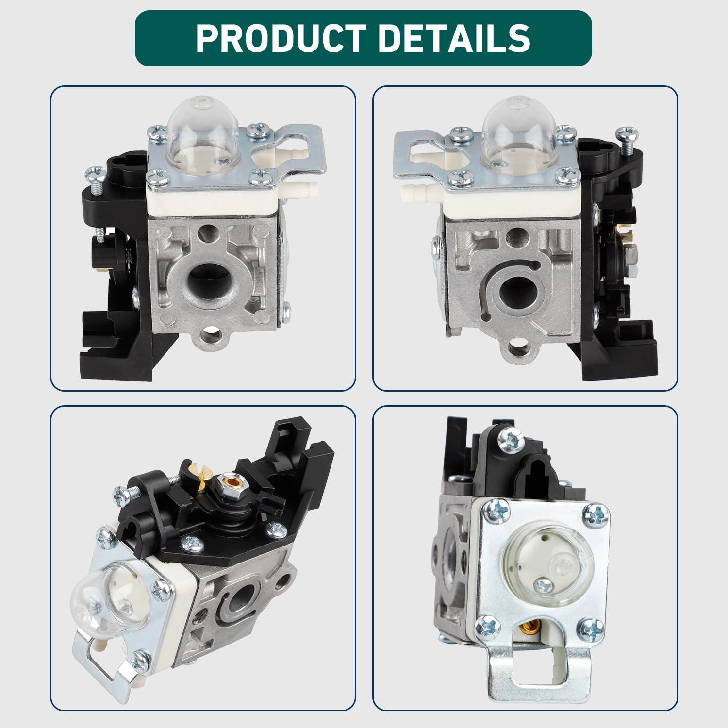 HUZTL spark plug close-up highlights included components for reliable ignition.