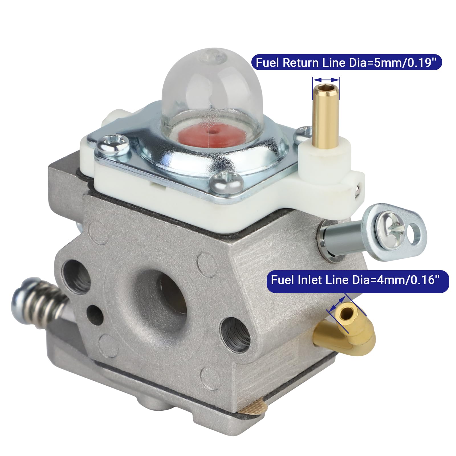 HUZTL spark plug included for efficient ignition and easier startups