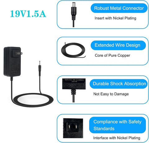 HUZUM 2m cable length allows flexible setup during charging.