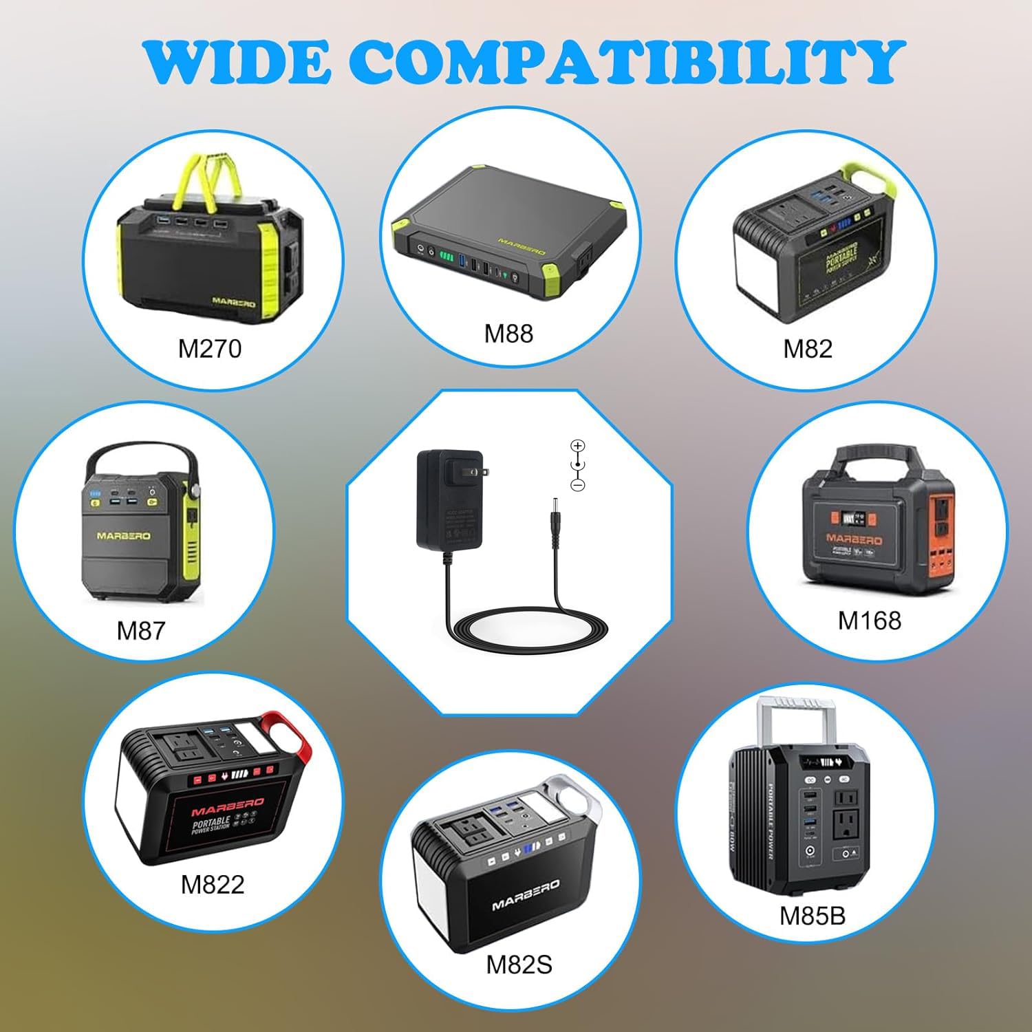 HUZUM energy-saving compliant charger designed for safe use worldwide.