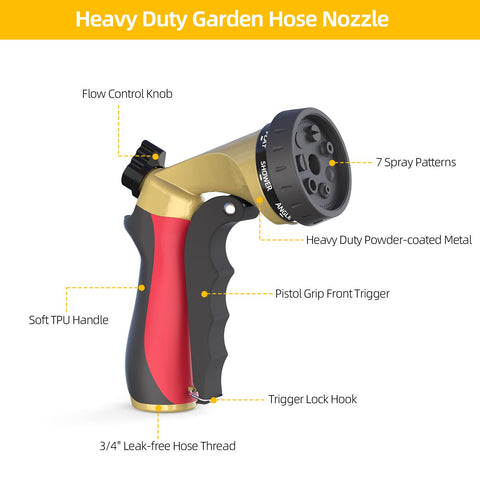 HVNPSH ergonomic soft-TPU coated grip for comfortable, non-slip use.