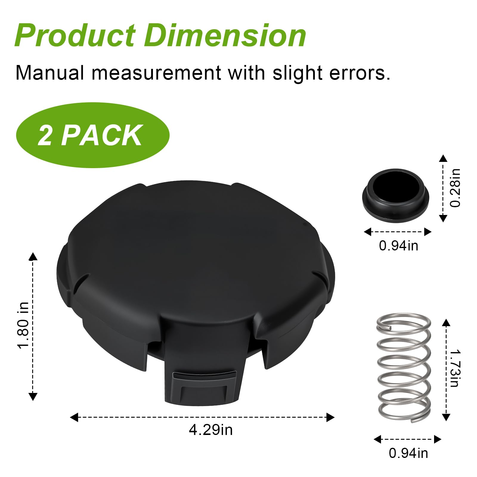 Echo head protection cap kit reduces impact damage during trimming.