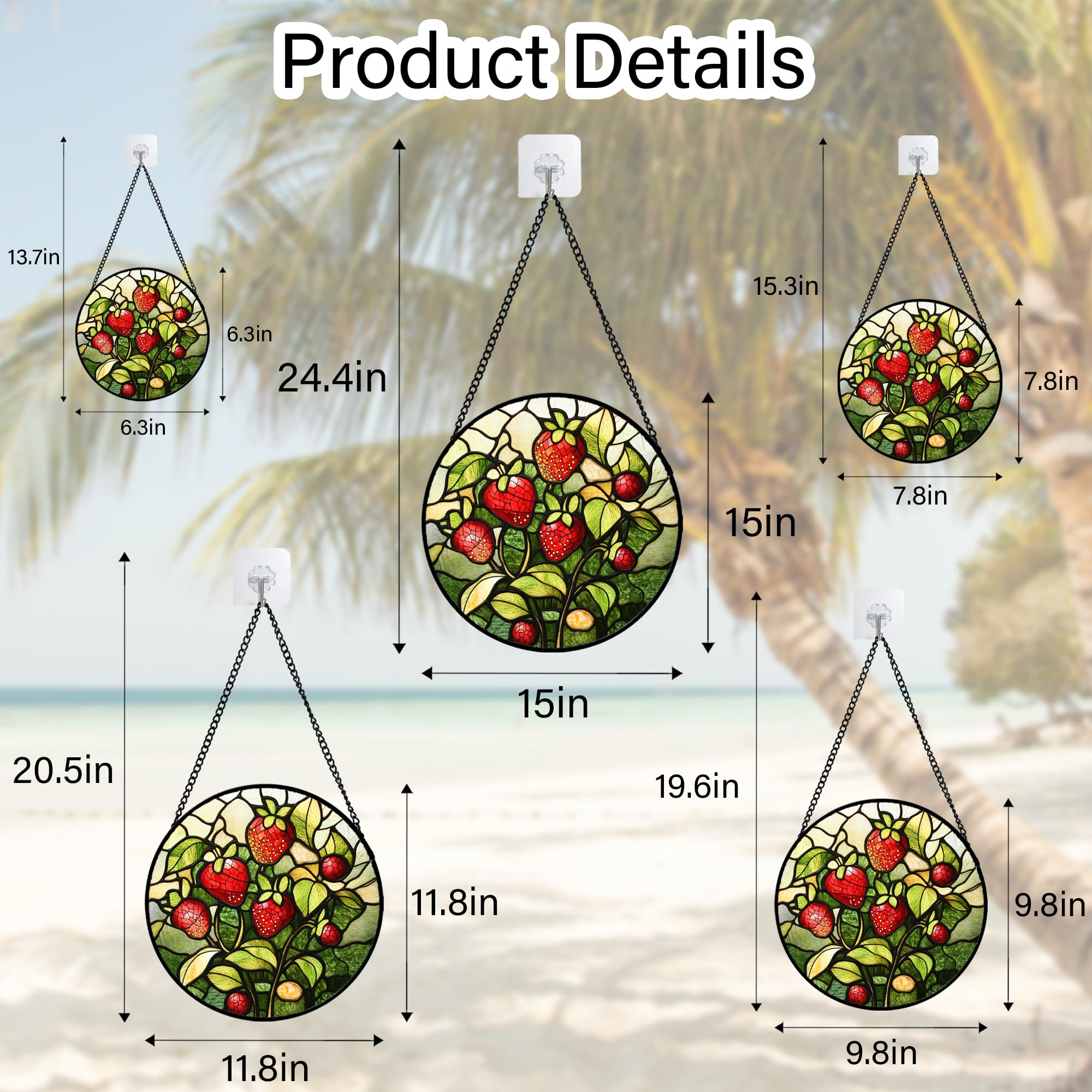 HWRHTR gift-ready artistic suncatcher ideal for birthdays or housewarmings.