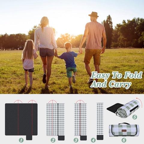 HX&OD blanket cleans easily after outdoor use