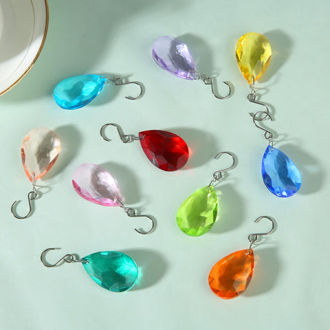 HYBEADS multicolor teardrops suitable for weddings and home decor