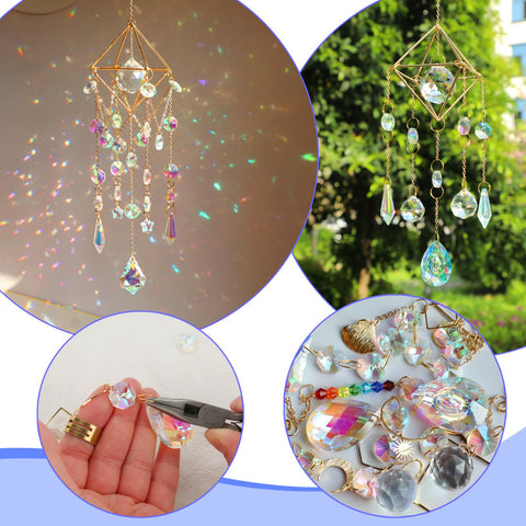 HYBEADS assorted sun catcher DIY kit for adults crafts