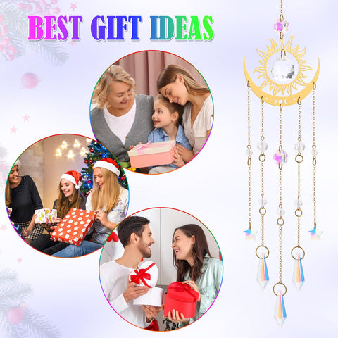 HYBEADS Crystal Suncatcher car hanging adds color to travel moments.