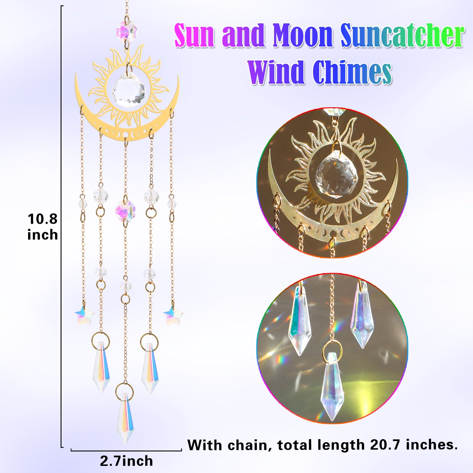 HYBEADS Crystal Suncatcher gift box ready option for gifting.