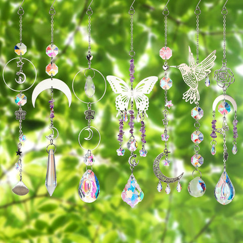HYBEADS suncatchers metal decor shapes for whimsical accents