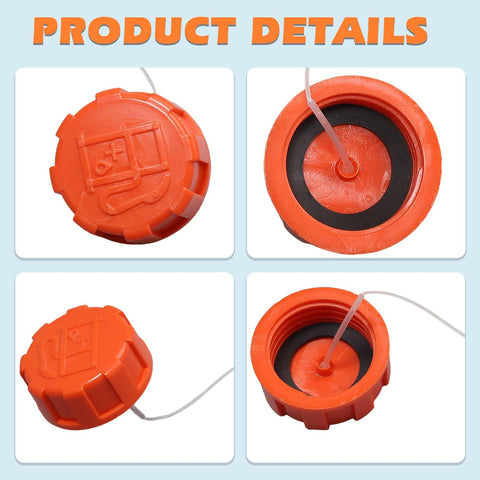 Hyceker Echo hedge trimmer cap helps prevent spills and supports engine health.