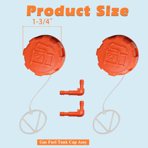 Hyceker PAS-225 gas cap keeps fuel contained during operation and storage.