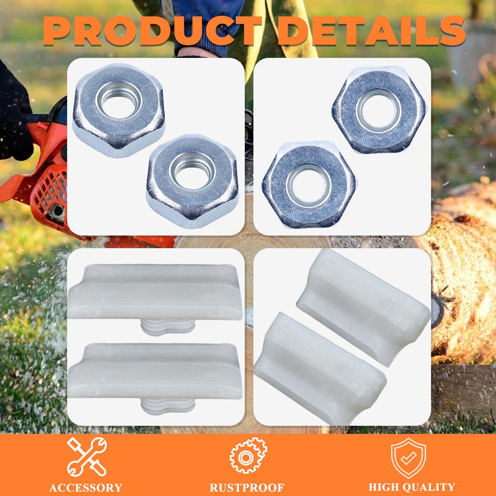 Hyceker inventory pack for Stihl chainsaw keeps spare parts ready.