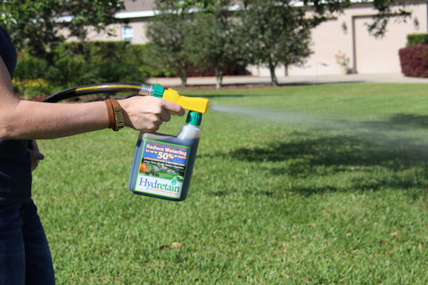 Hydretain container plants drench improves hydration in pots.