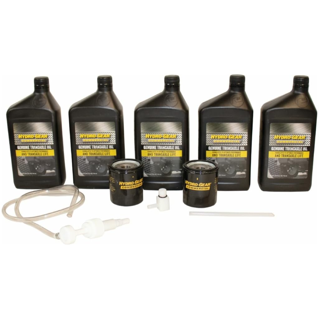 Genuine Hydro-Gear components arranged for easy transaxle service and reliable performance.