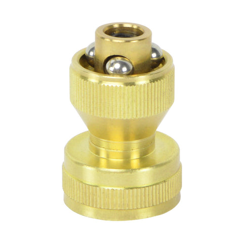 HYDRO MASTER brass adjustable hose nozzle offers precise watering for gardens