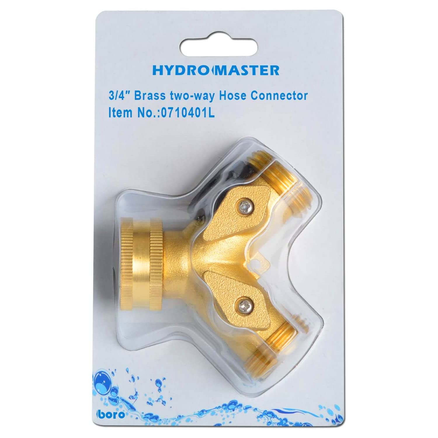 HYDRO MASTER included extra rubber washers simplify installation and prevent leaks.