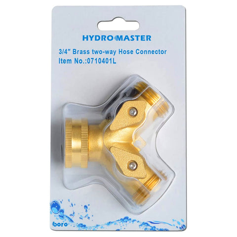 HYDRO MASTER included extra rubber washers simplify installation and prevent leaks.
