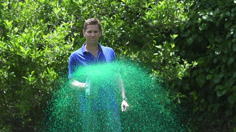 Hydro Mousse Liquid Lawn System all-in-one solution boosts soil and seed efficiency.