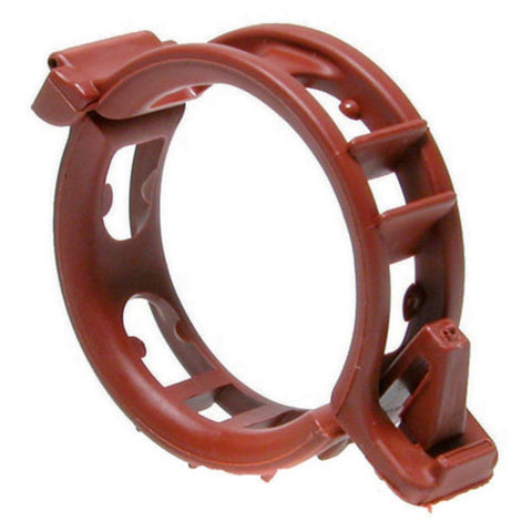 Hydrofarm Mega Twine Clips terracotta 25mm pack supports trellis and wire.