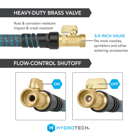 HydroTech brass fittings and flow control for precise water management