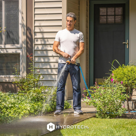 HydroTech Pro retracts for compact storage after use