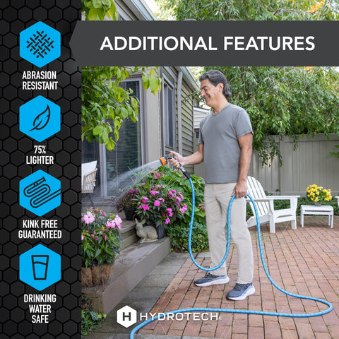 HydroTech Pro with 10-year warranty eligibility shown