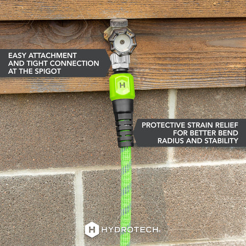 HydroTech Pro Series 50ft hose durable jacket protects against wear
