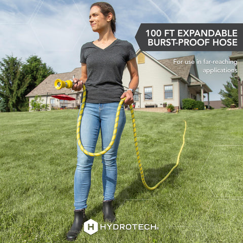 HydroTech Pro Series burst proof construction for heavy duty outdoor use