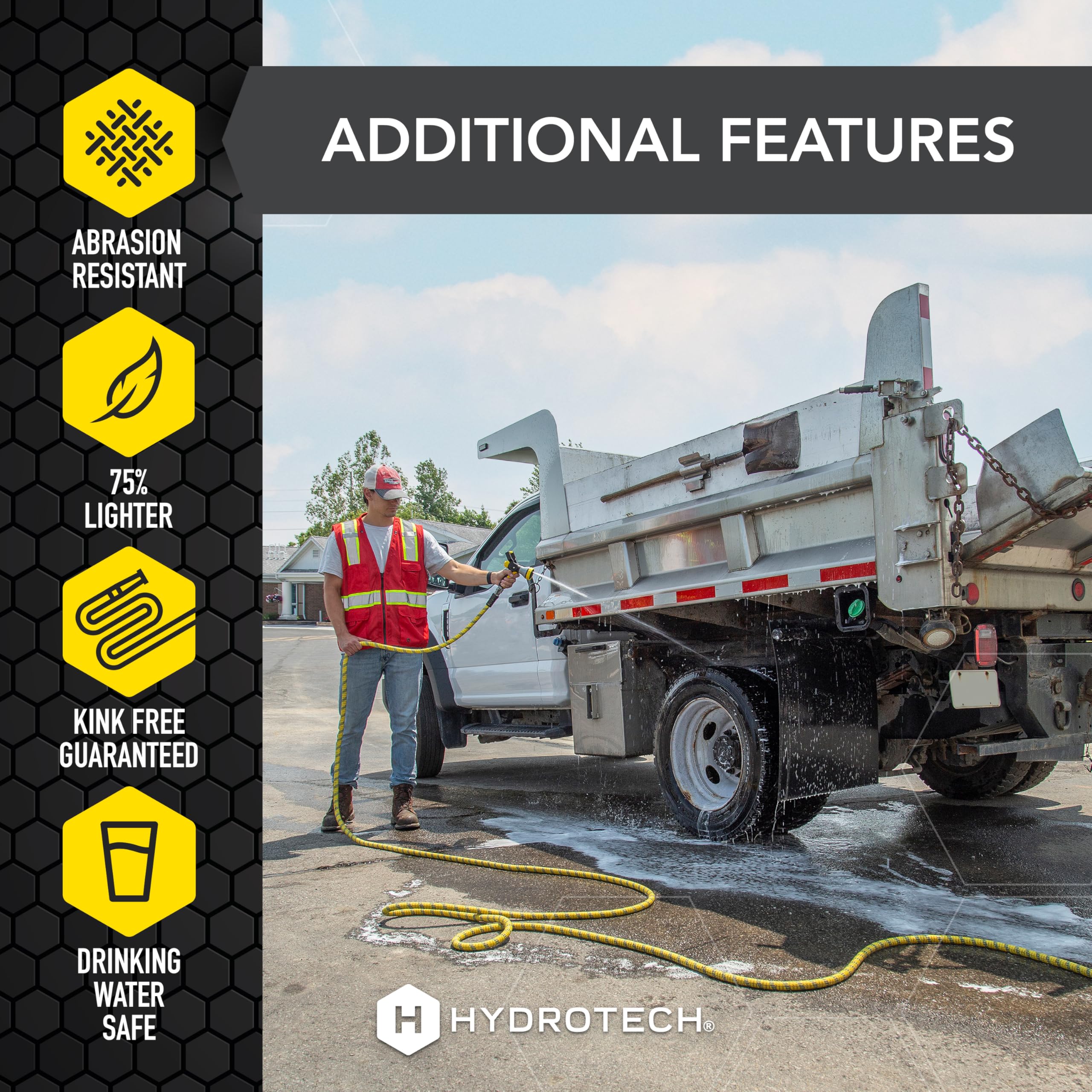 HydroTech Pro Series strain relief guard enhances bend radius and stability