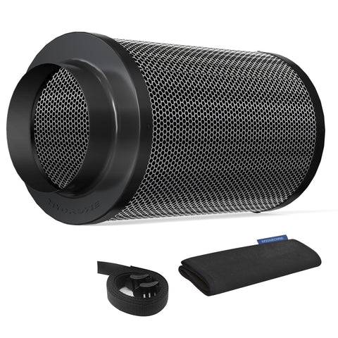 HYDROWE air carbon filter 4 inch front view for efficient ventilation in grow tents