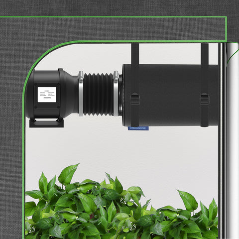 HYDROWE ideal for indoor plant tents, hydroponics, and greenhouse setups