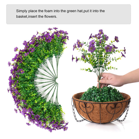 HyeFlora basket and chain assembly ready for porch or patio decor