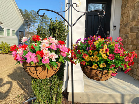 HyeFlora bougainvillea branches in basket show vibrant color without watering