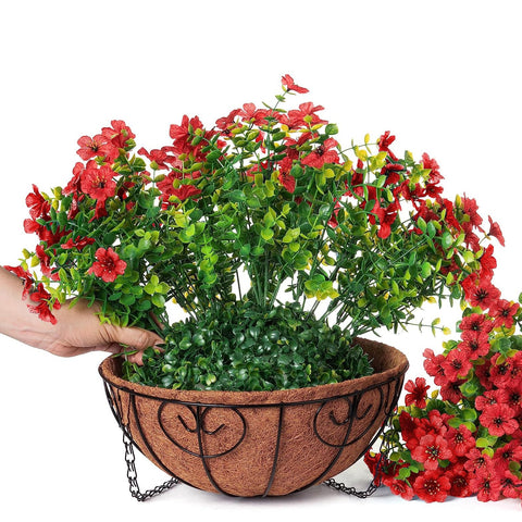 HyeFlora 12-branch hanging arrangement delivers lush year-round beauty.