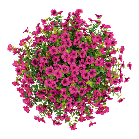 HyeFlora UV-resistant hanging basket stays vibrant in sun and rain