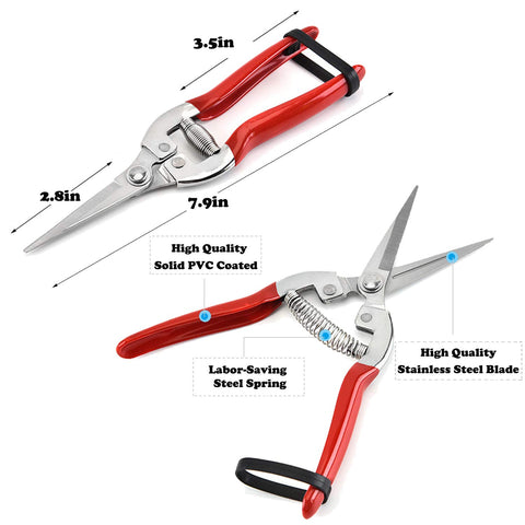 HyleJhJy lightweight design enhances control during garden tasks.