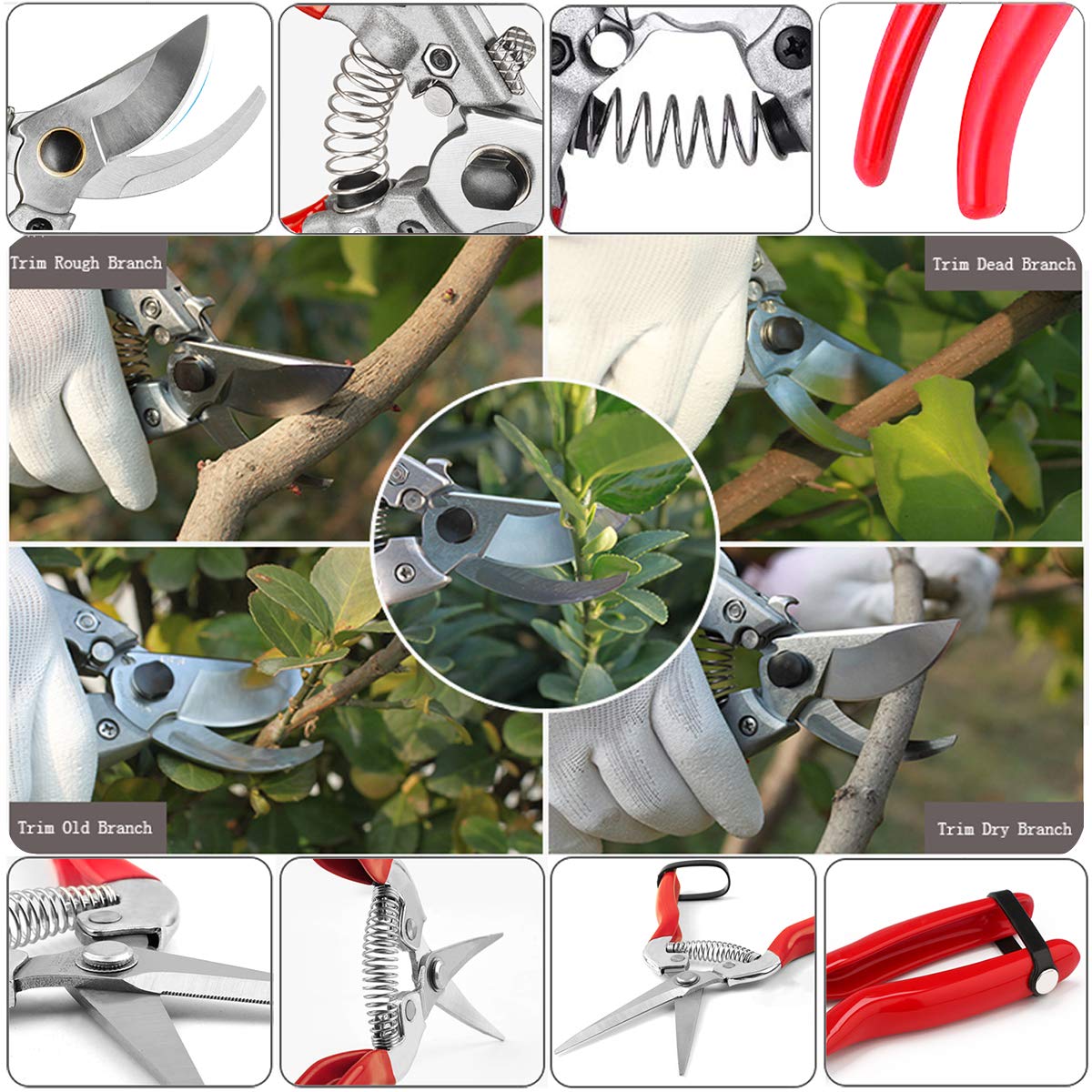 HyleJhJy rose trimming tool delivers clean cuts on blooms.