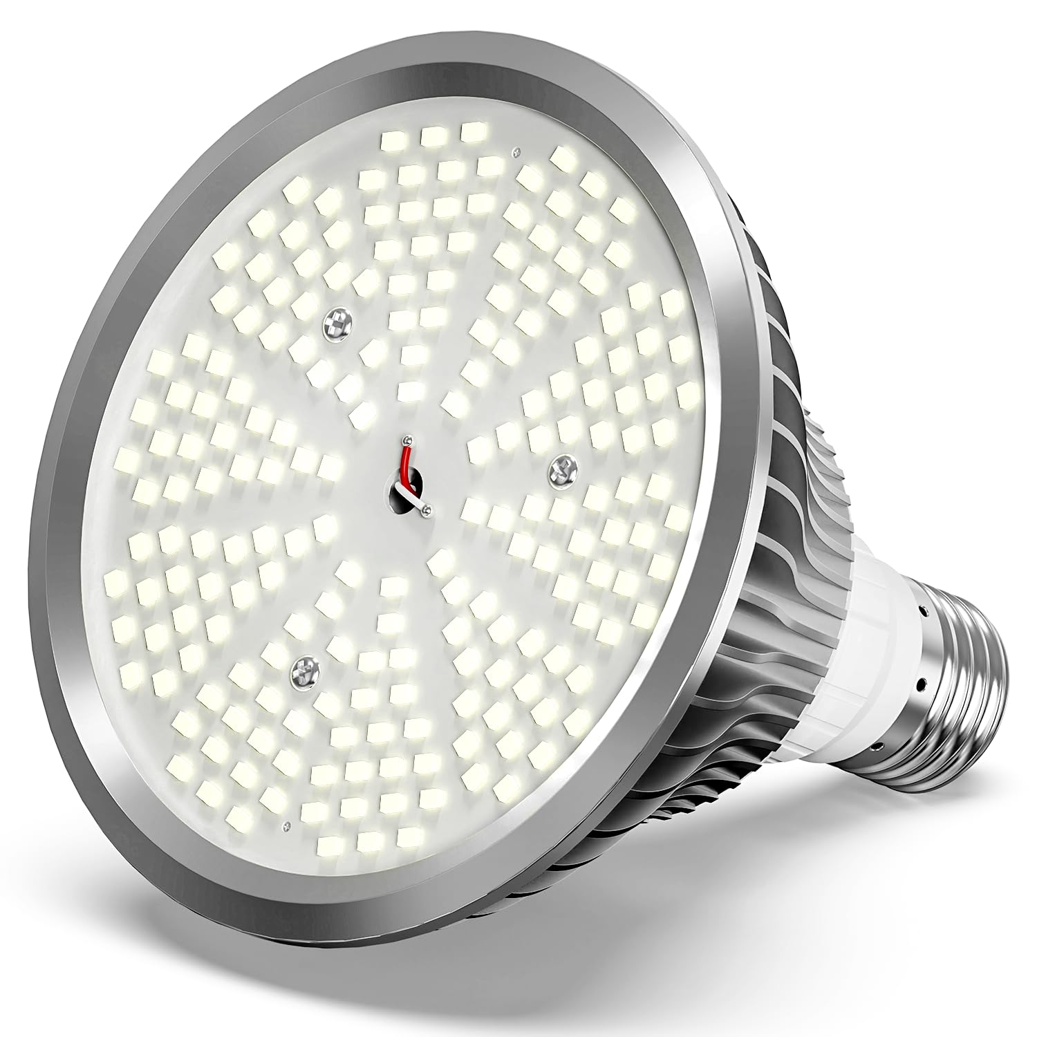 HYMIOR LED pool light front view, compact inground design for easy retrofit.